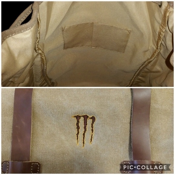 Monster Energy Java Backpack Rucksack Bag - Picture 7 of 7